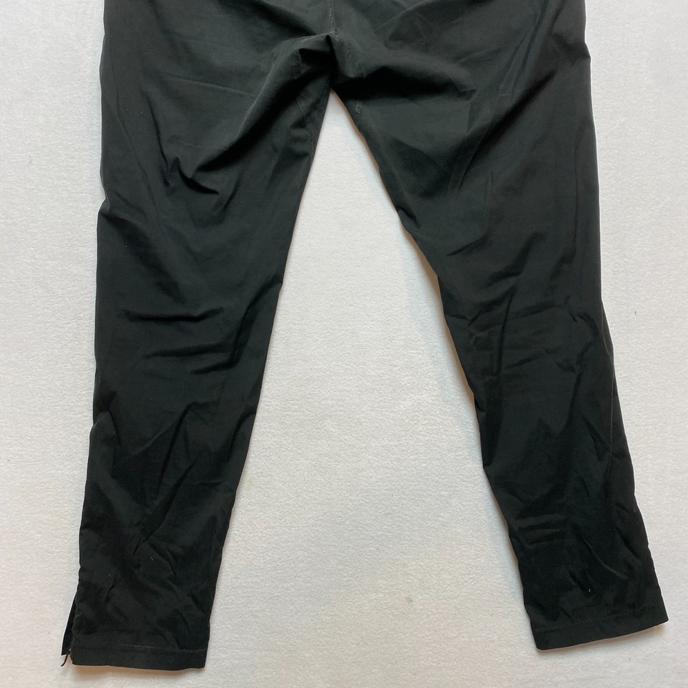 Lululemon Pants Mens 34 Black Bottom Zipper Side Zip - Picture 11 of 13
